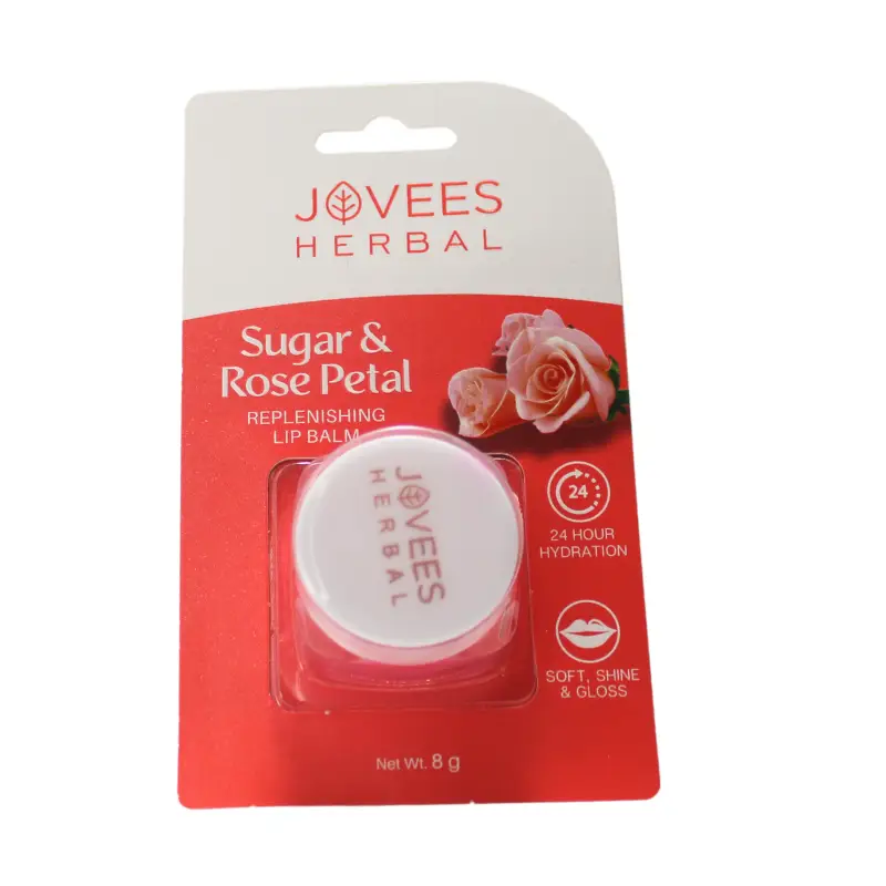 Sugar & Rose Petal Lip Balm (8Gm) – Jovees