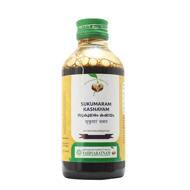 Sukumaram Kashayam (200ml) – Vaidyaratnam