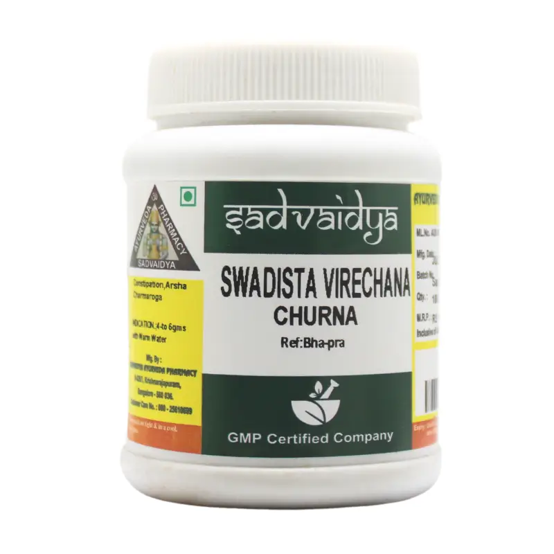 Swadista Virchana Churna (100Gm) – Sadvaidya