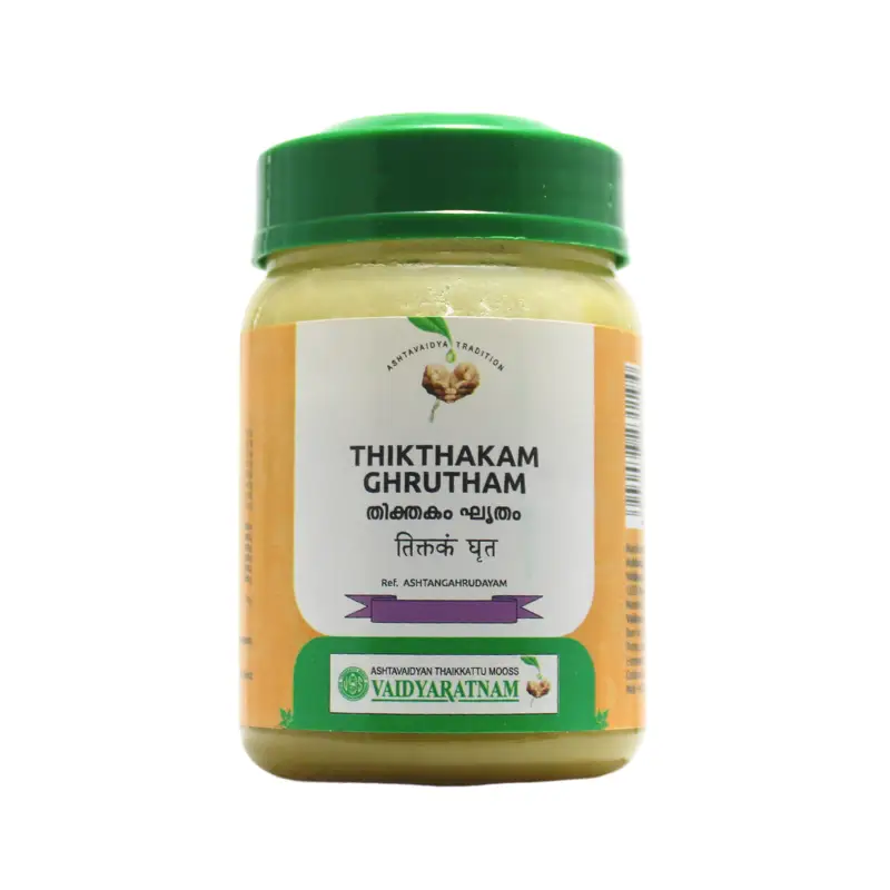 Thikthakam Ghritham (150Gm) – Vaidyaratnam