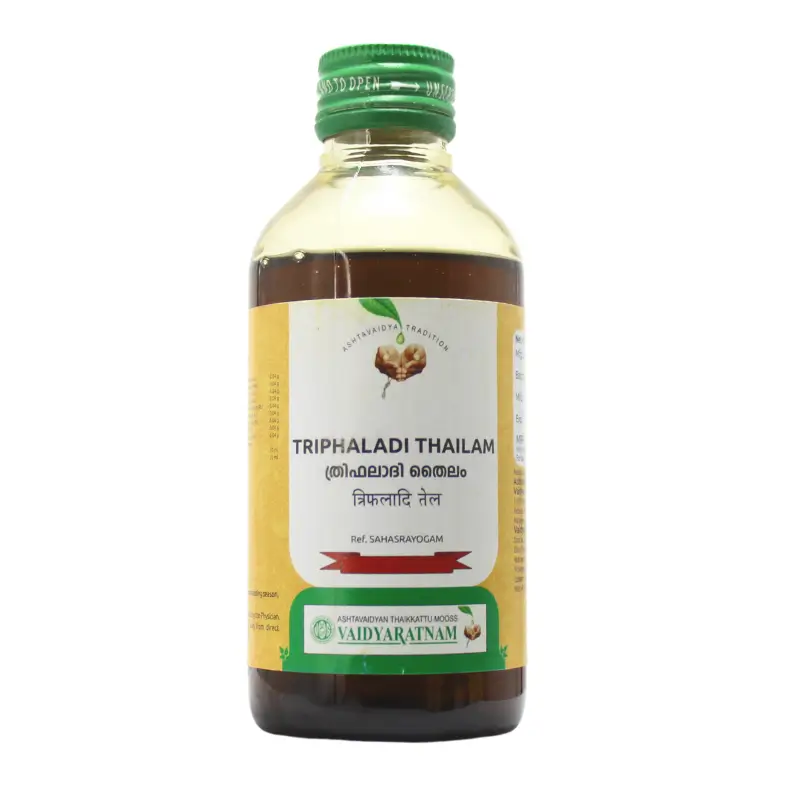 Triphaladi Taila (200ml) – Vaidyaratnam