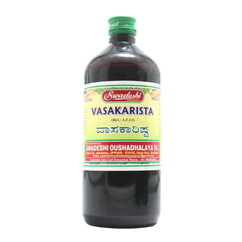 Vasakarishta (450ml) – Swadeshi Ayurveda