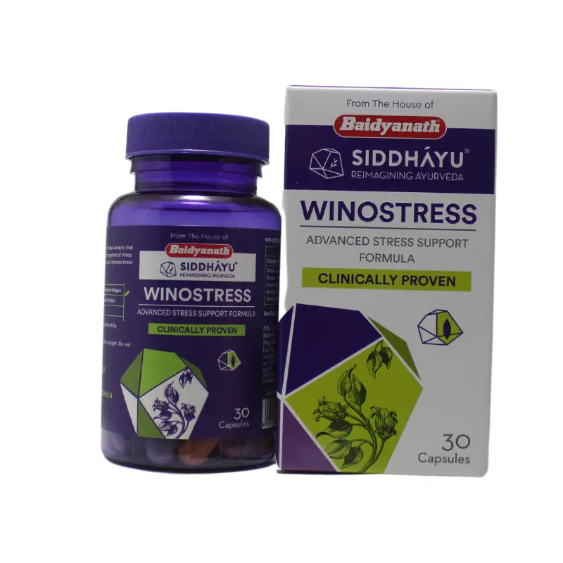 Winostress Capsule (30Caps) – Baidyanath