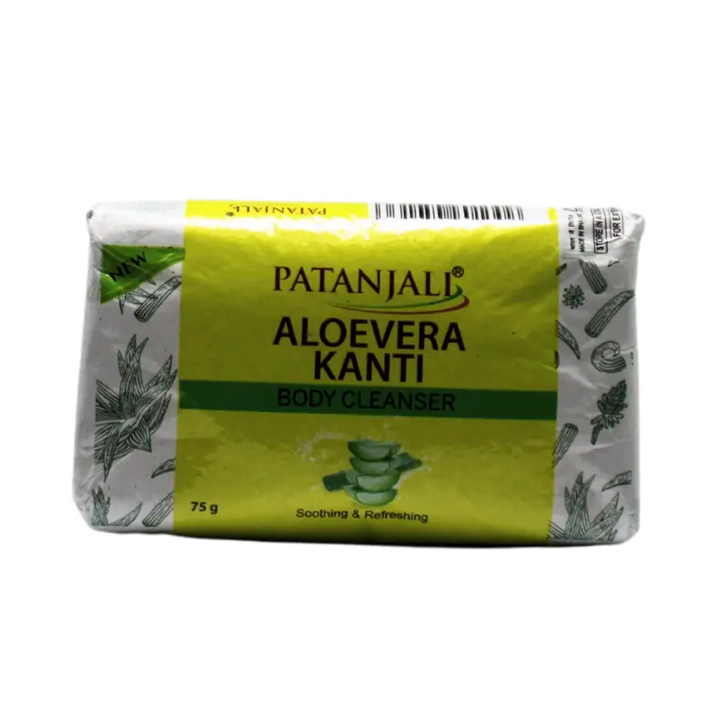 Alovera Kanti Soap (75Gm) – Patanjali