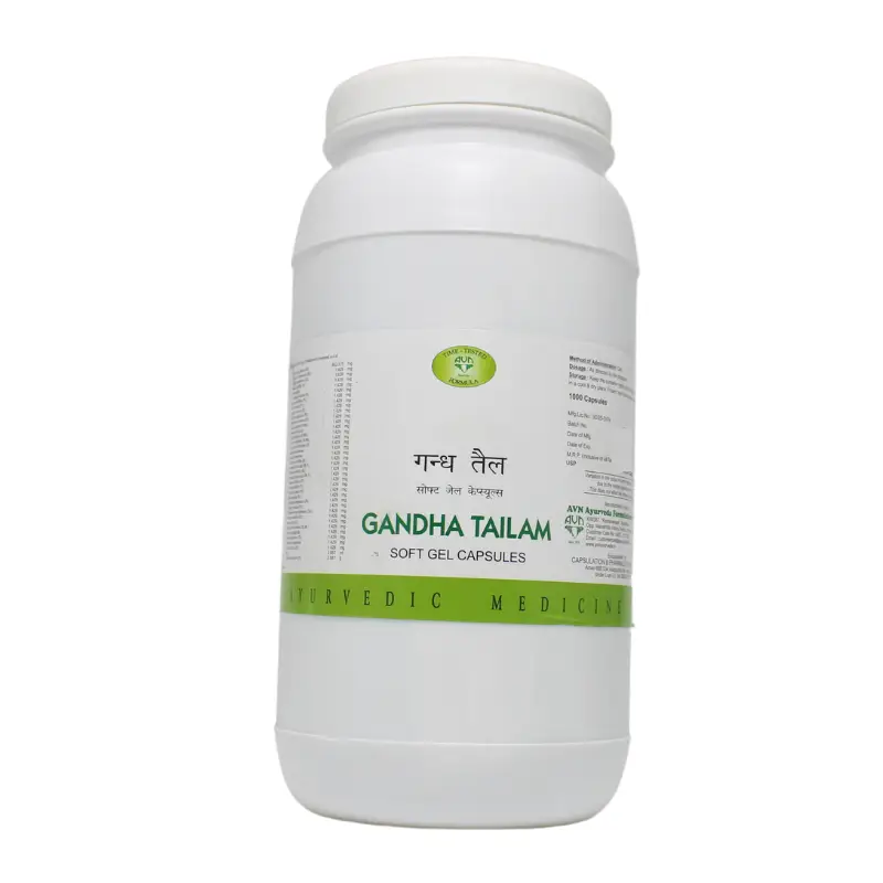 Gandha Taila Gel Capsule (1000Caps) – Avn Ayurveda