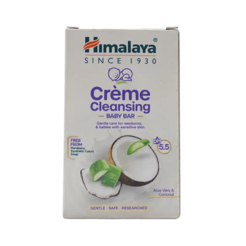 Creme Cleansing Baby Bar (75gm) Himalaya