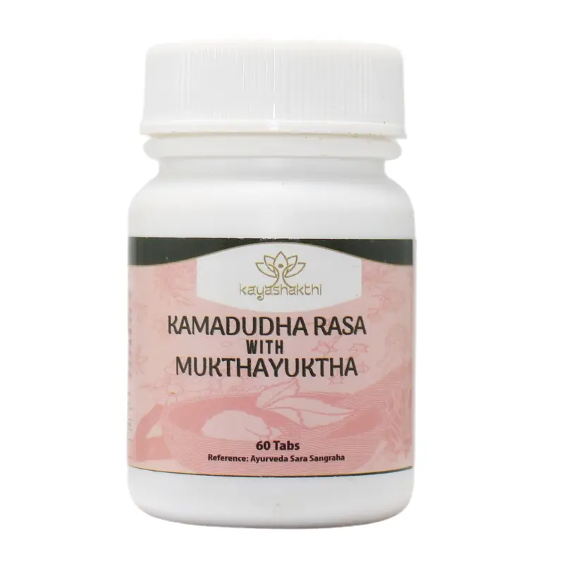 Kamadudha Rasa With Mukthayuktha (60Tabs) – Kayashakthi