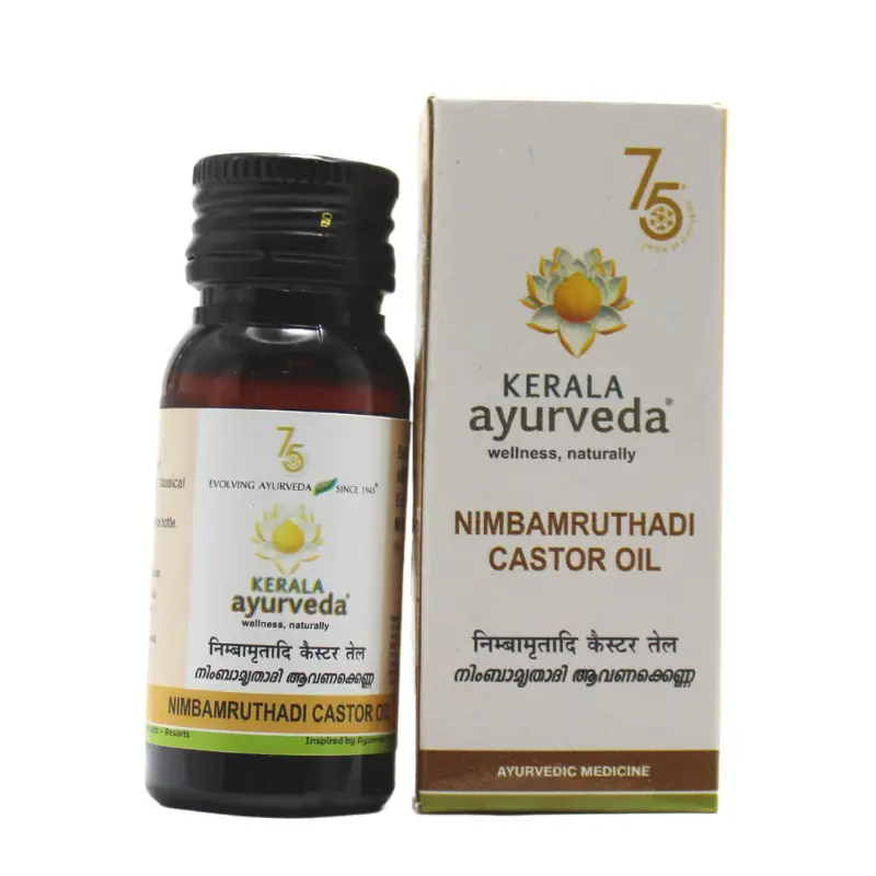 Nimbamruthadi Castor Oil (30ml) – Kerala Ayurveda
