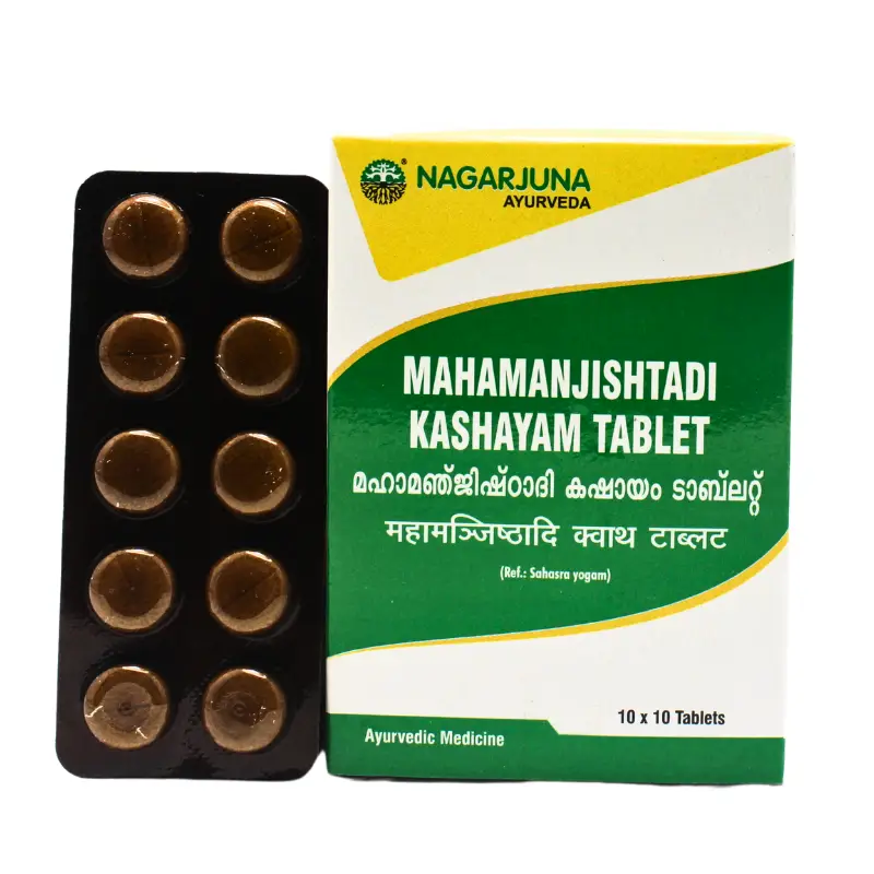 Mahaamanjishtaadi Kashaayam Tablet (10Tabs) – Nagarjuna