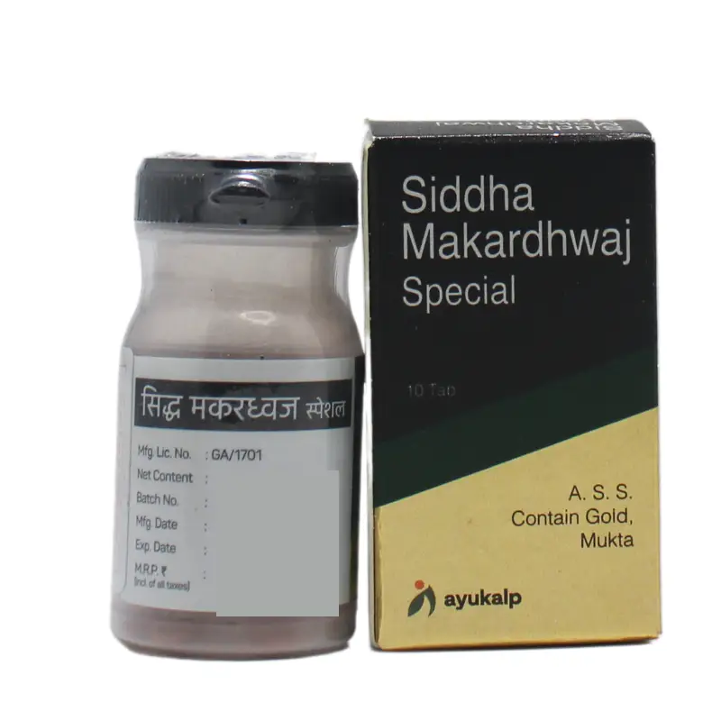 Siddha Makardhwaj 10 Tabs – Ayukalp