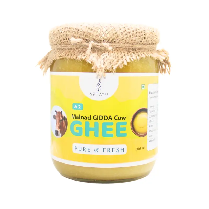A2 Malnad Gidda Cow Ghee – Aptayu