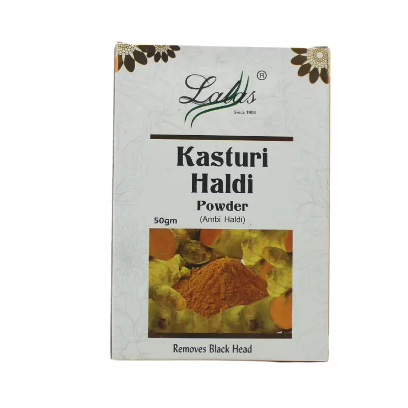 Kasturi Haldi Powder (50Gm) – Lala Dawasaz