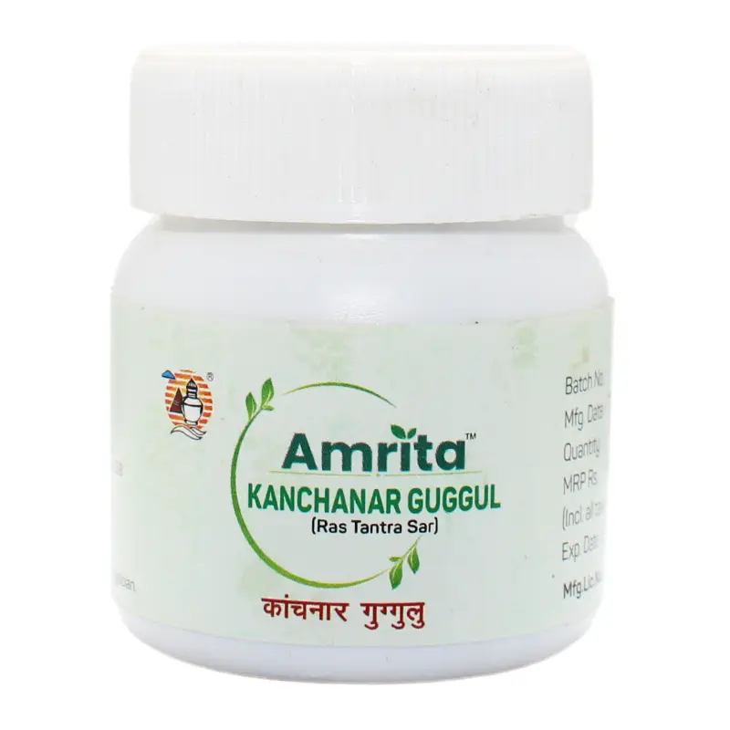 Kanchanar Guggul (60Tabs) – Amrita Drugs