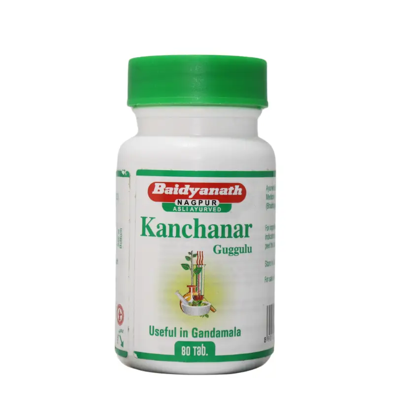 Kanchanar Guggulu (80Tabs) – Baidyanath