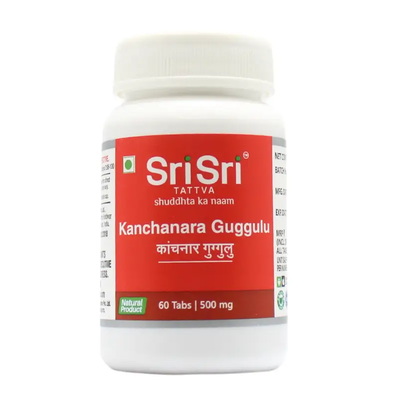Kanchanara Guggulu 60 Tabs – Sri Sri Tattva