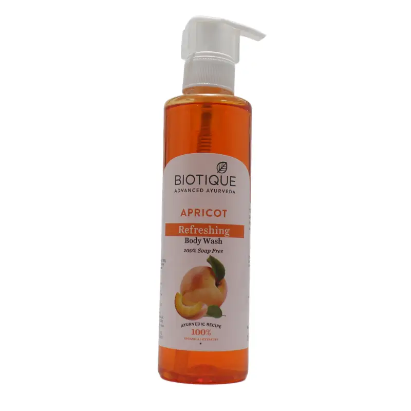 Apricot Refreshing Body Wash – Biotique