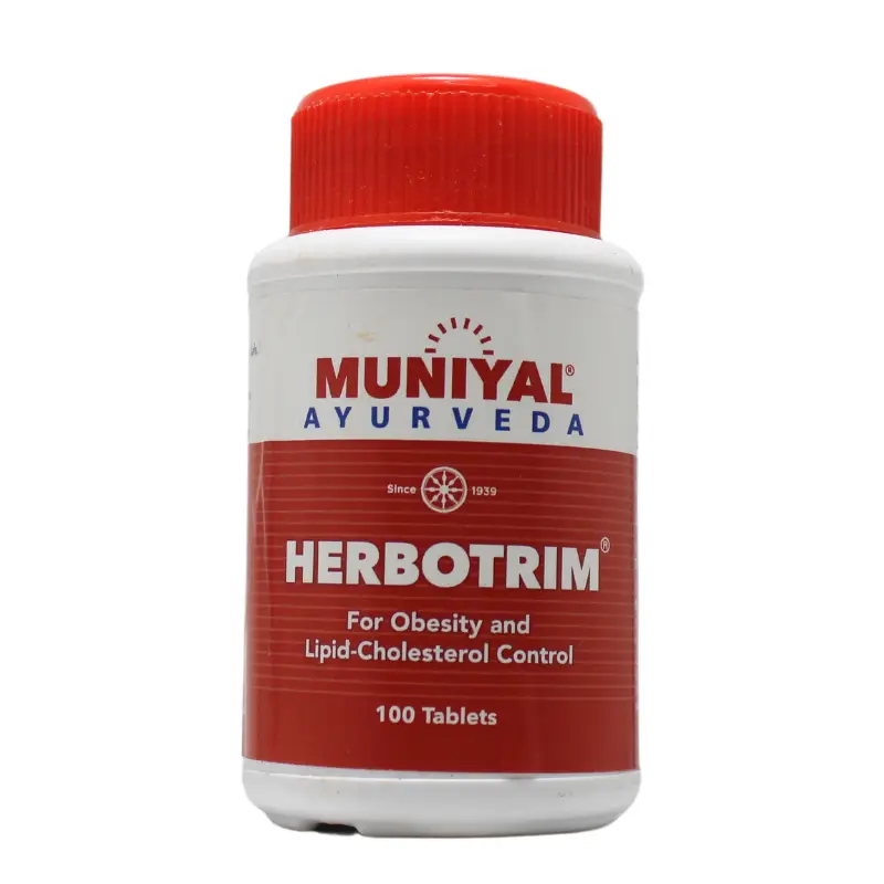 Herbotrim Tab (100Tabs) – Muniyal Ayurveda
