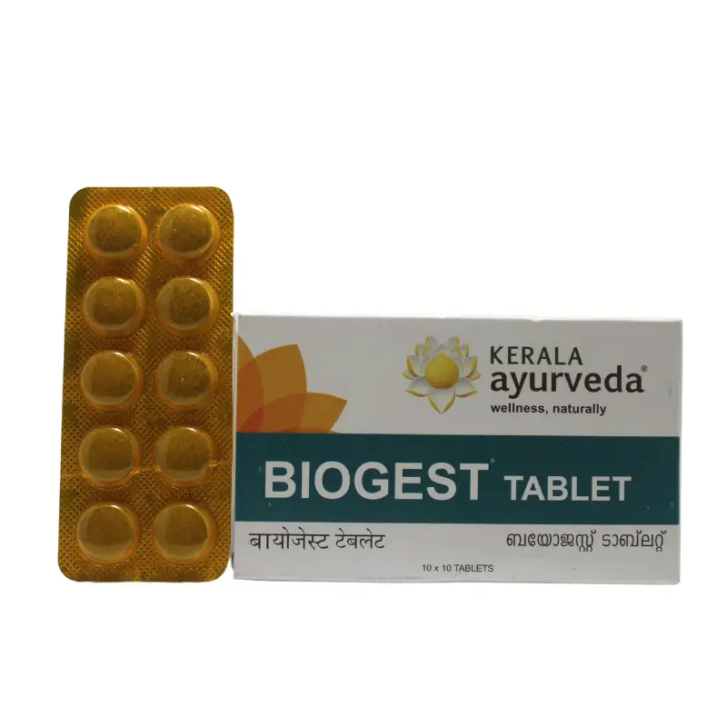 Biogest Tablet (10Tabs) – Kerala Ayurveda