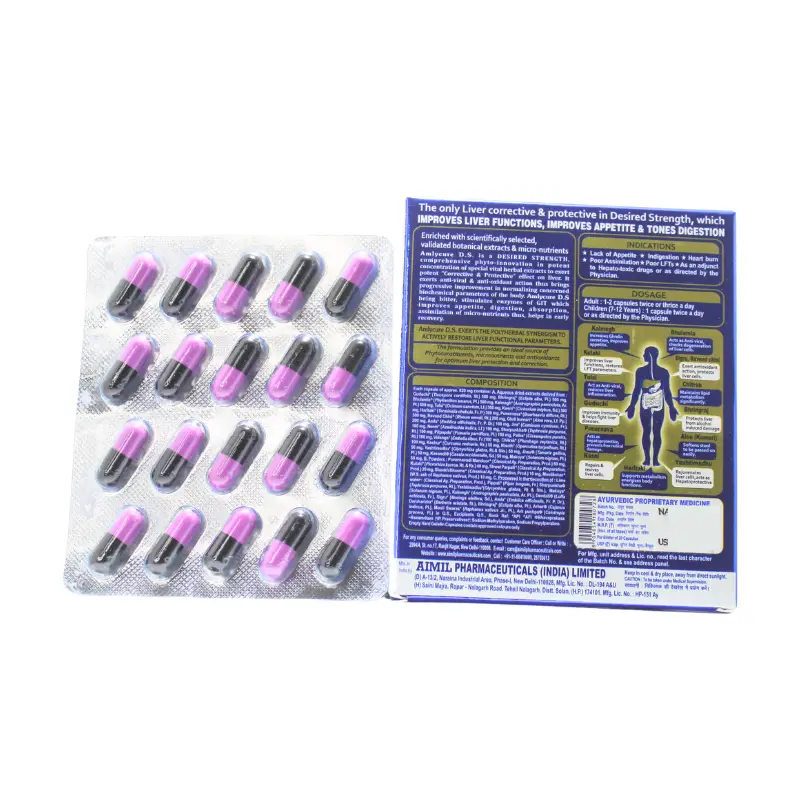 Amlycure D.S Capsules (20Caps) – Aimil