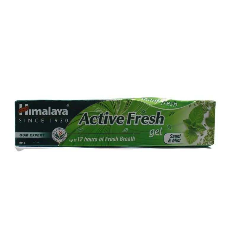 Active Fresh Gel Toothpaste (80Gm) – Himalaya