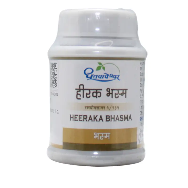 Heerak Bhasma – Shree Dhootapapeshwar