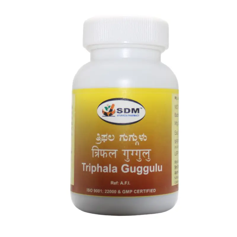 Triphala Guggulu Tablets – SDM Ayurveda Pharmacy
