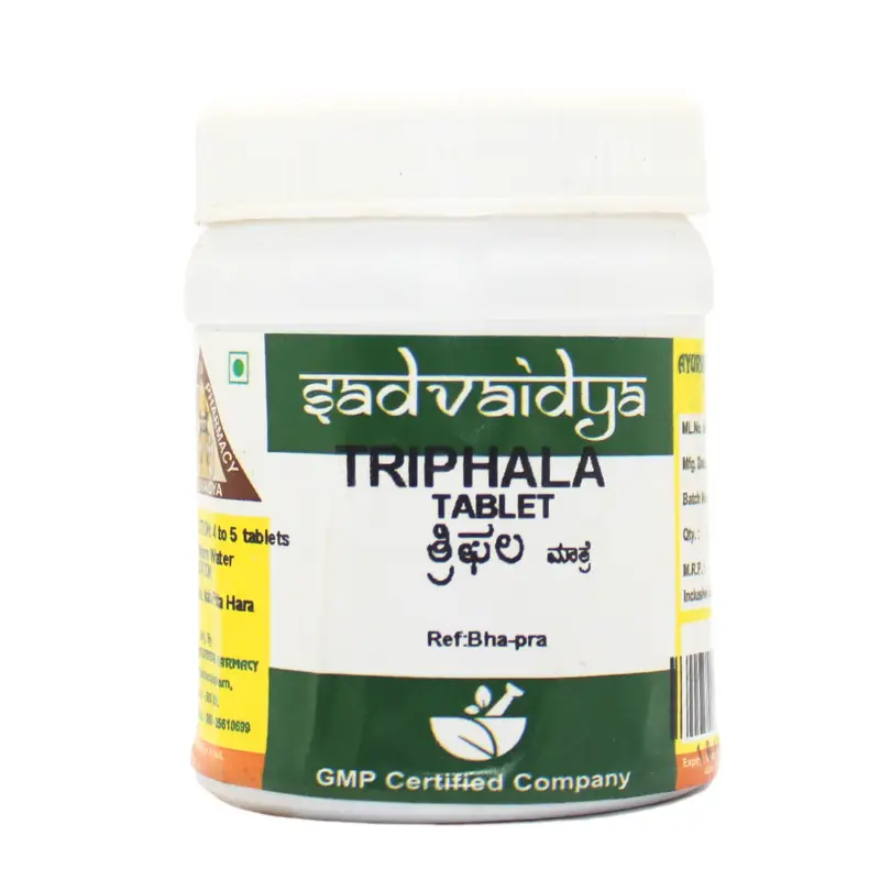 Triphala Churna (100Gm) – Sadvaidya