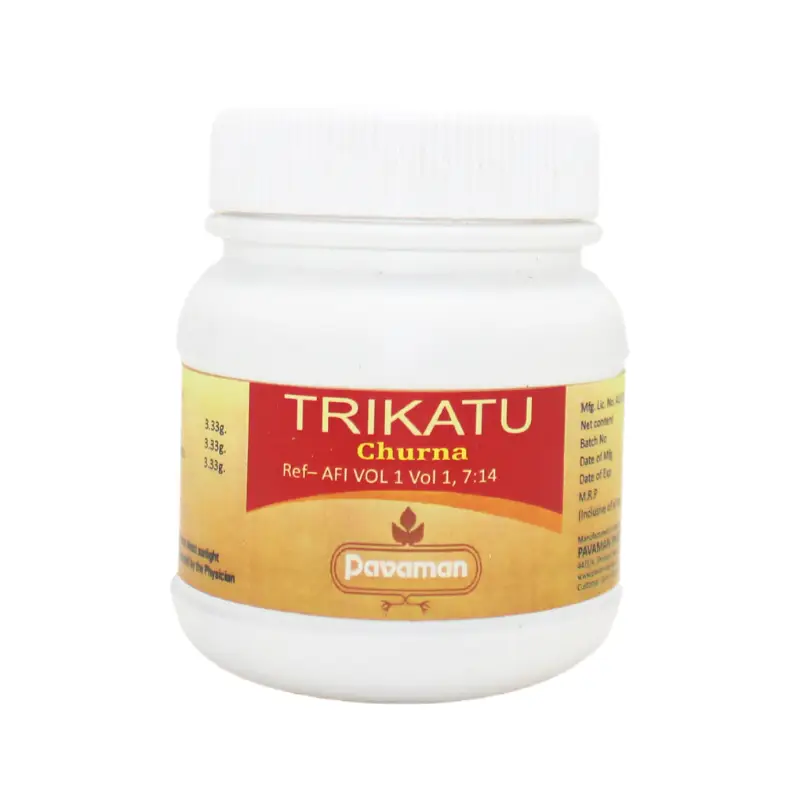 Trikatu Churna (100Gm) – Pavamana