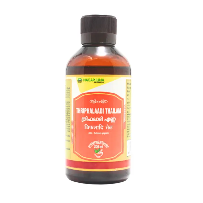 Thriphalaadi Thailam (200ml) – Nagarjuna