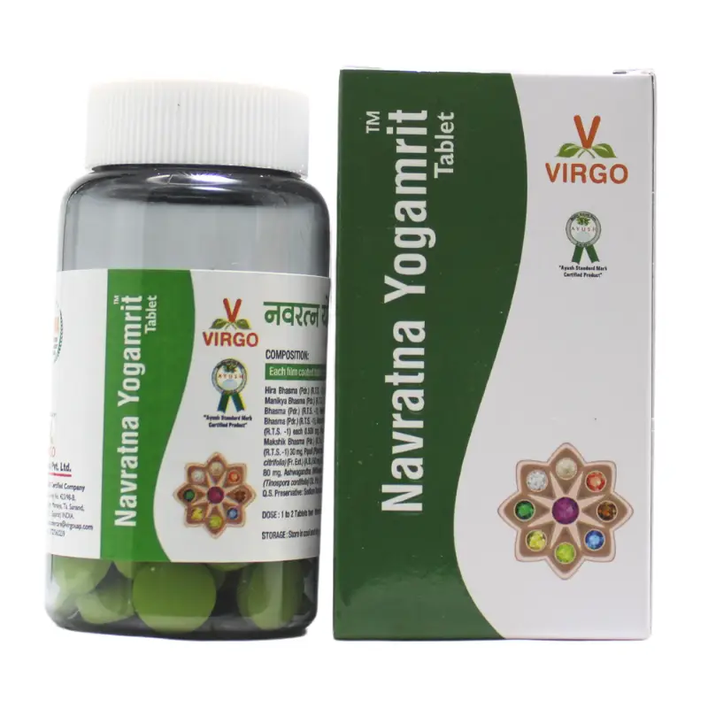 Virgo Navaratna Yogamrit Tablets (30Tabs) – Unjha