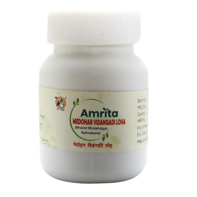 Medohar Vidangadi Loha (60Tabs) – Amrita Drugs