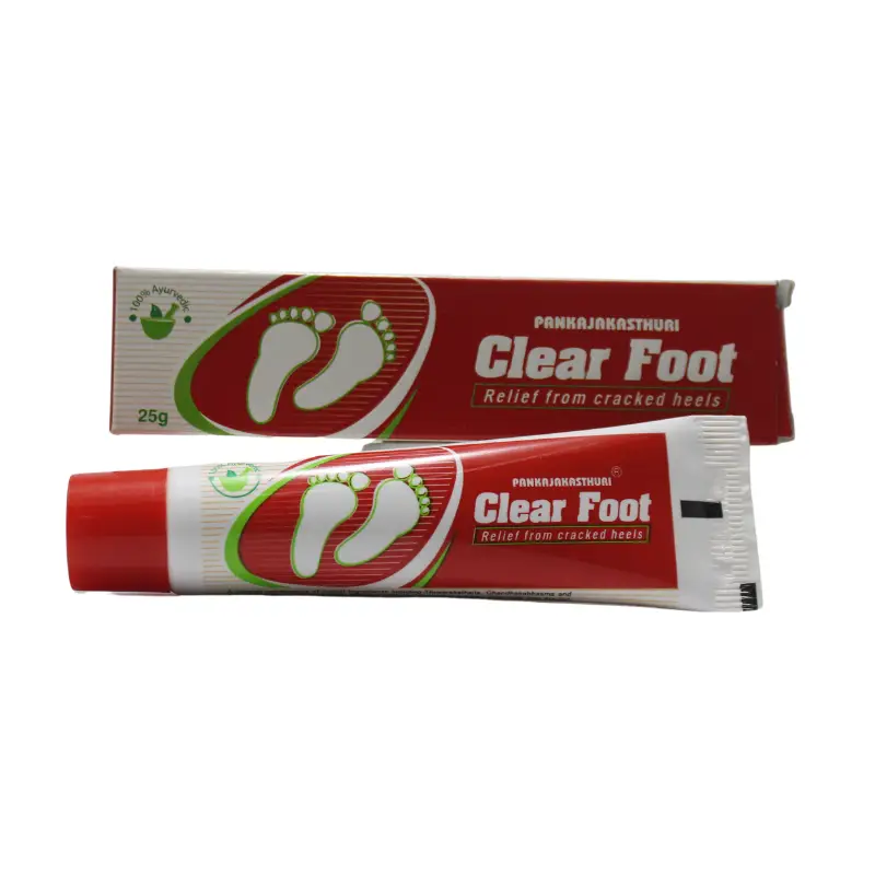Clear Foot Cream (25Gm) – Pankaja Kasthuri Herbals
