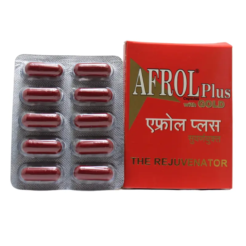 Afrol Plus Capsule (10Caps) – Gold – Solumiks