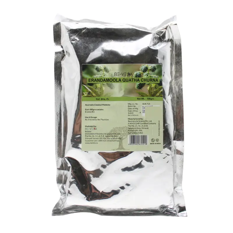 Erandamoola Quatha Churna (100Gm) – Revinto