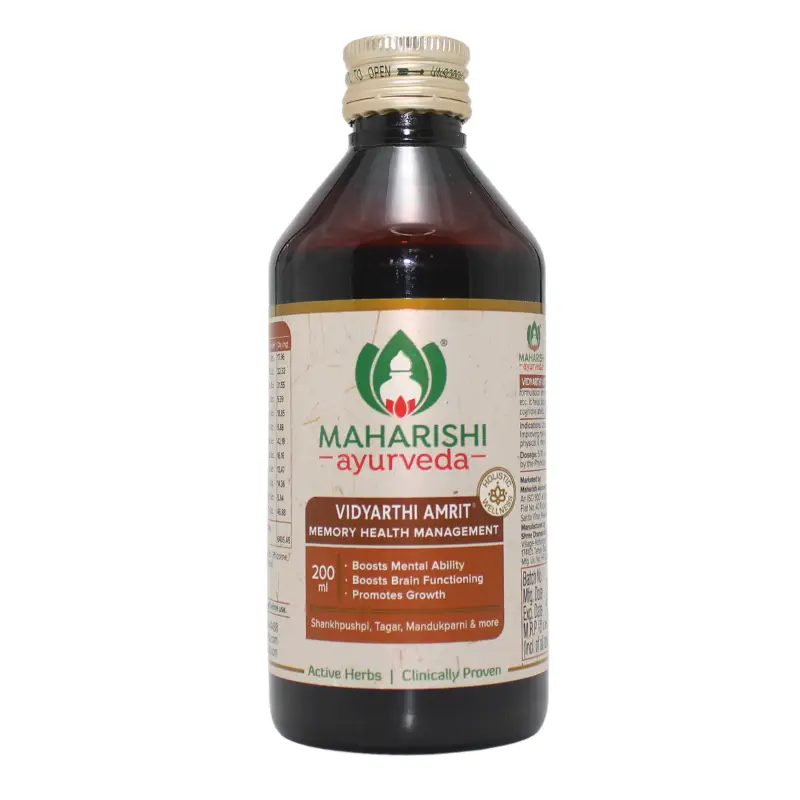 Vidyarthi Amritha Syrup (200ml) – Maharishi Ayurveda