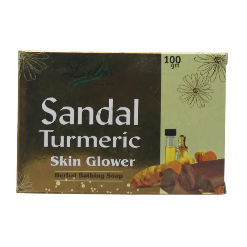 Sandal Turmeric Soap (100Gm) – Lala Dawasaz
