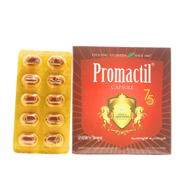 Promactil Capsule (10Caps) – Kerala Ayurveda