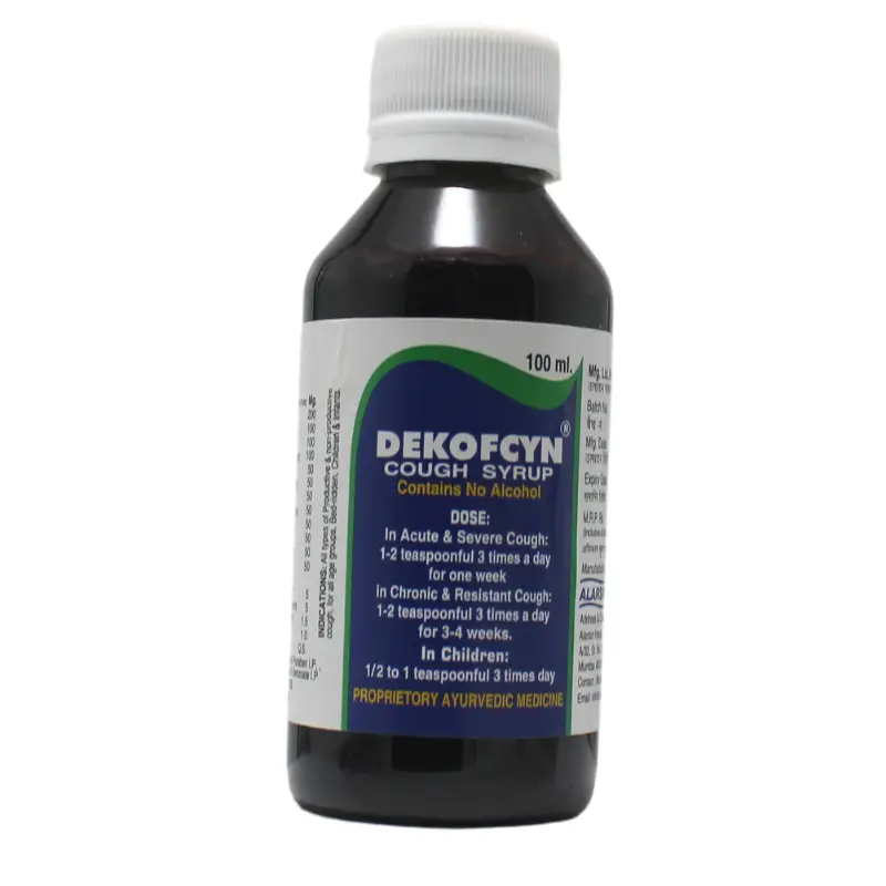 Dekofcyn Syrup (100ml) – Alarsin