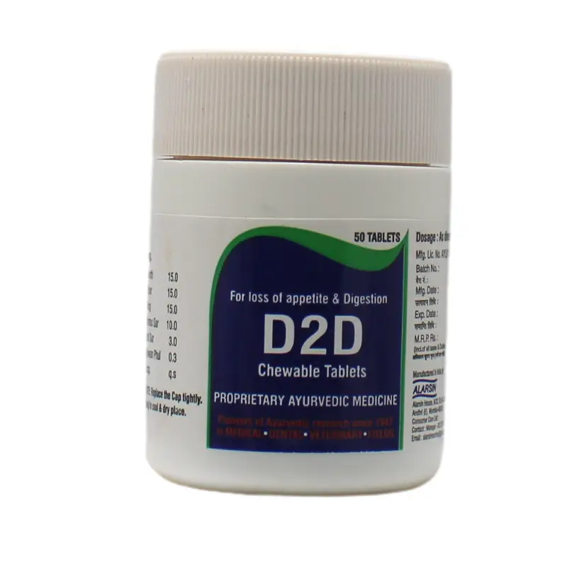 D2D Tablet (50Tabs) – Alarsin