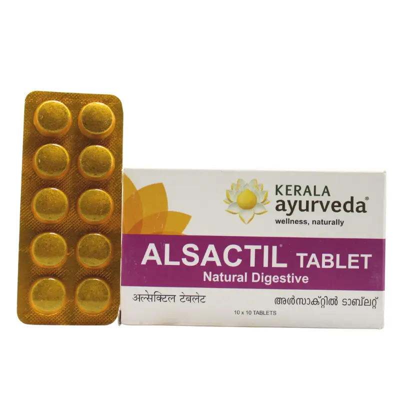 Alsactil Tab (10Tabs) – Kerala Ayurveda