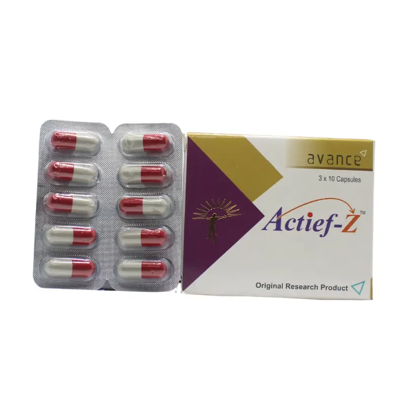 Actief-Z Capsule (10Caps) – Avance Phytotherapies