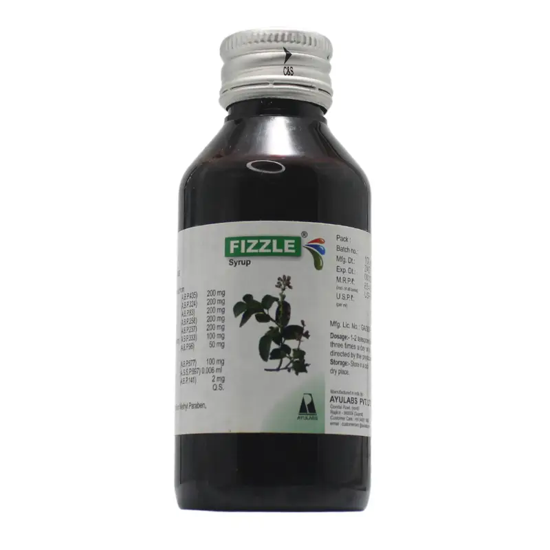 Fizzle Syrup (100ml) – Ayulabs