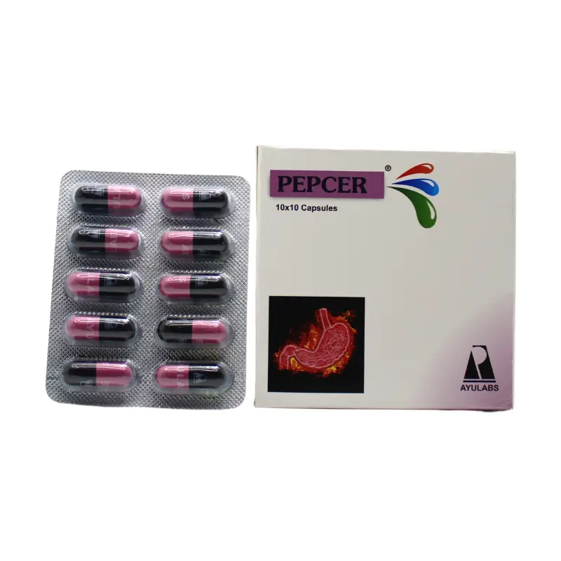 Pepcer Capsule (10Caps) – Ayulabs