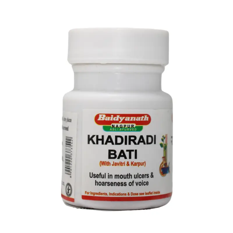 Khadiradi Bati (40Tabs) – Baidyanath