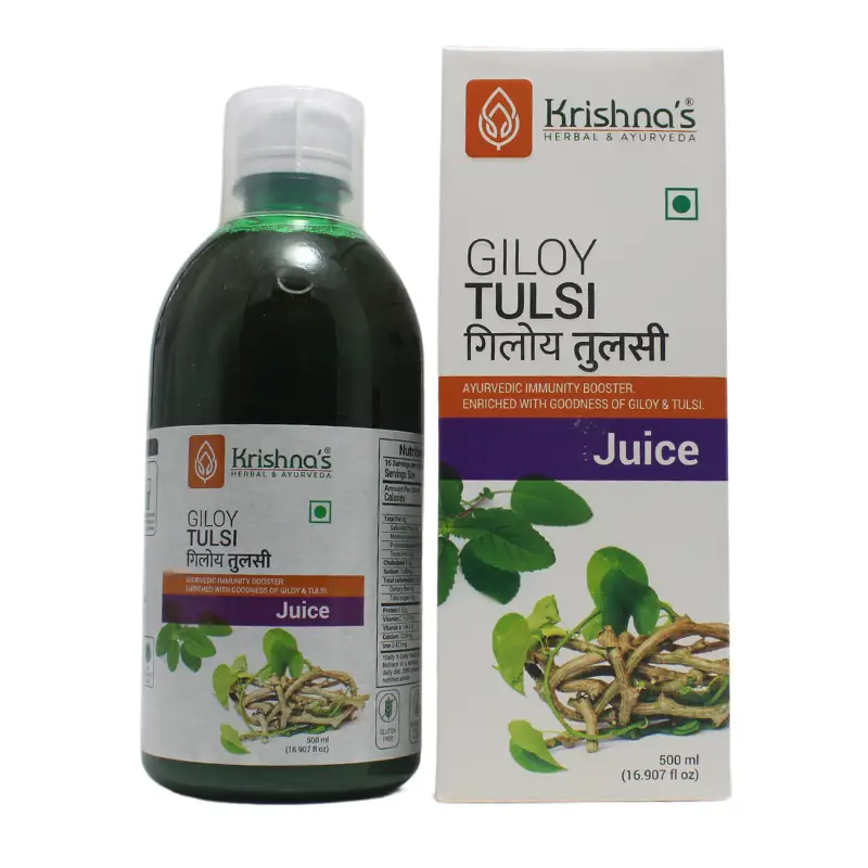 Geloy Tulsi Ras (500ml) – Krishna Pharmacy