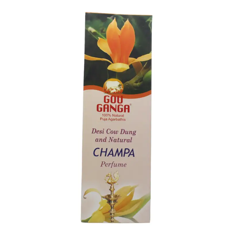 Gou Ganga Agarbathi Champa (90S) – Maa Gou Products