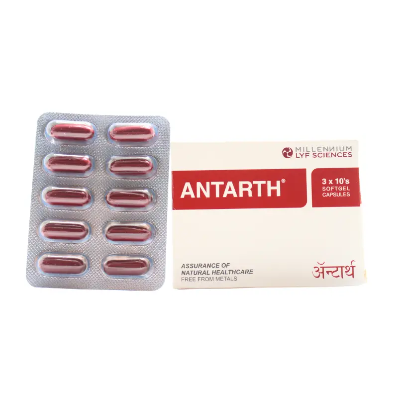 Antarth Soft Gel Capsule (10Caps) – Millenium Herbal Care