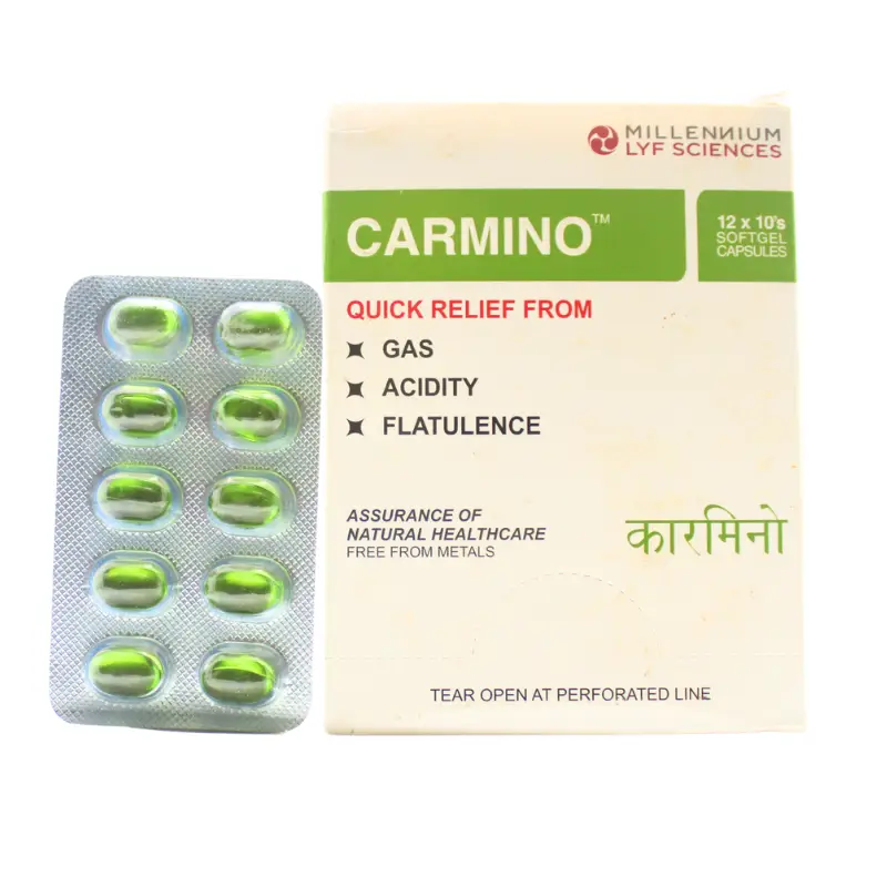 Carmino (10Caps) – Millenium Herbal Care