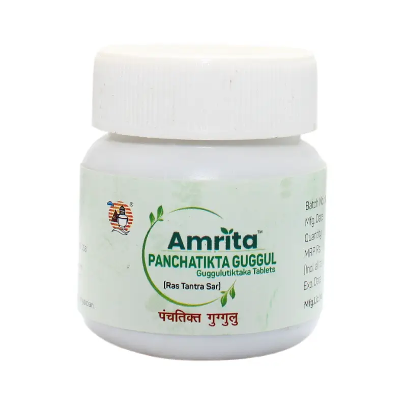 Panchatikta Gritha Guggulu Tab (60Tabs) – Amrita Drugs