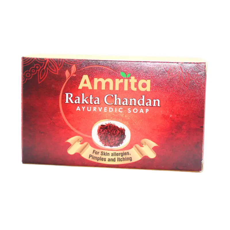 Rakta Chandan Soap (75Gm) – Amrita Drugs